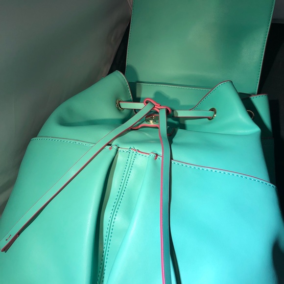 Boutique-Tracy Negoshian green Tracy mini backpack - Picture 4 of 8